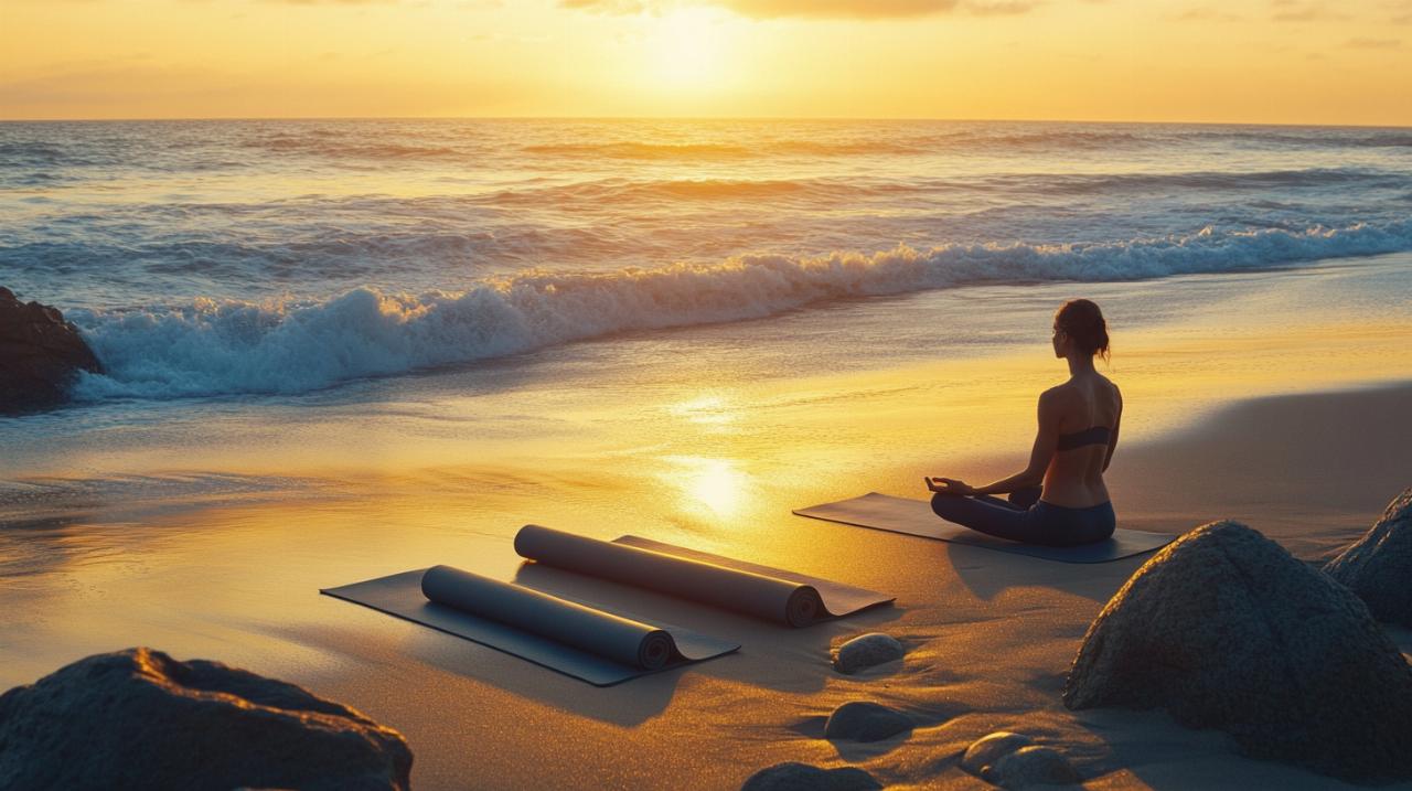 Les avantages des tapis de yoga de voyage pour les yogis itinérants